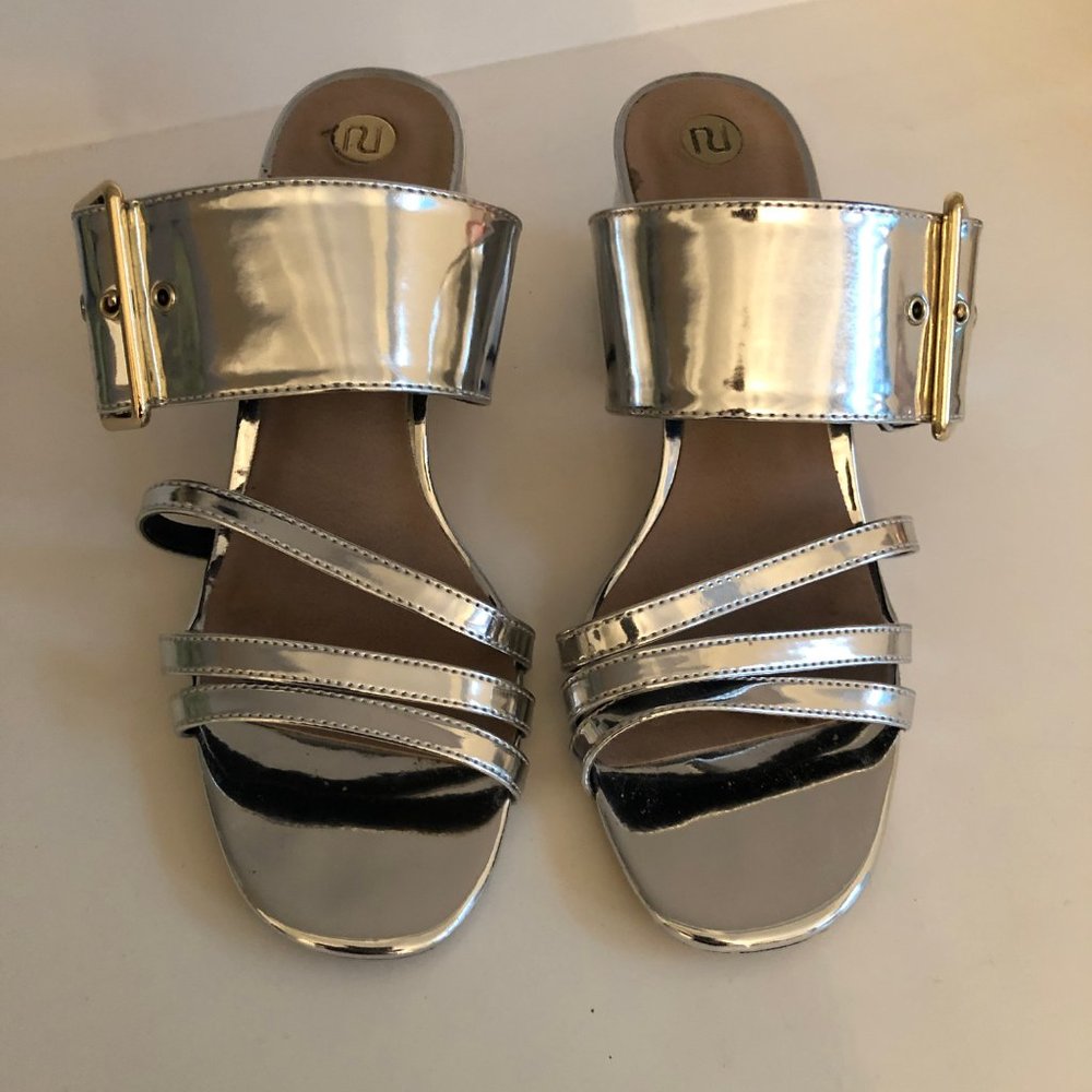 River Island Willow 2 Part Buckle Mule